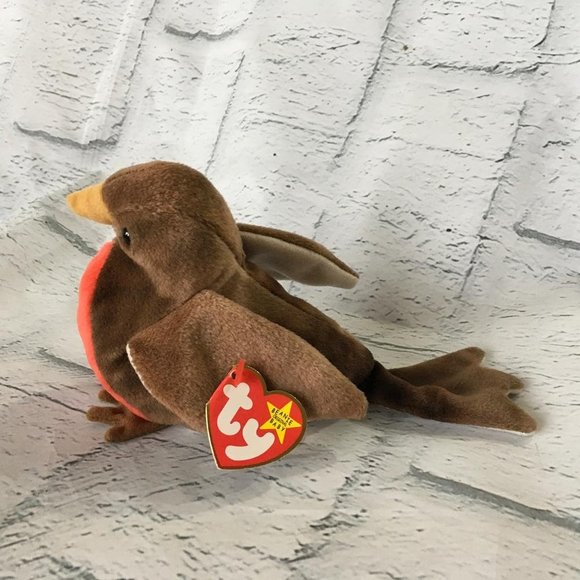 Early The Robin Ty Beanies Babies DM25 - Picture 4 of 6